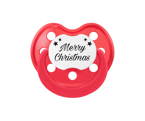 Sucette Tutete Classic Solid Merry Christmas