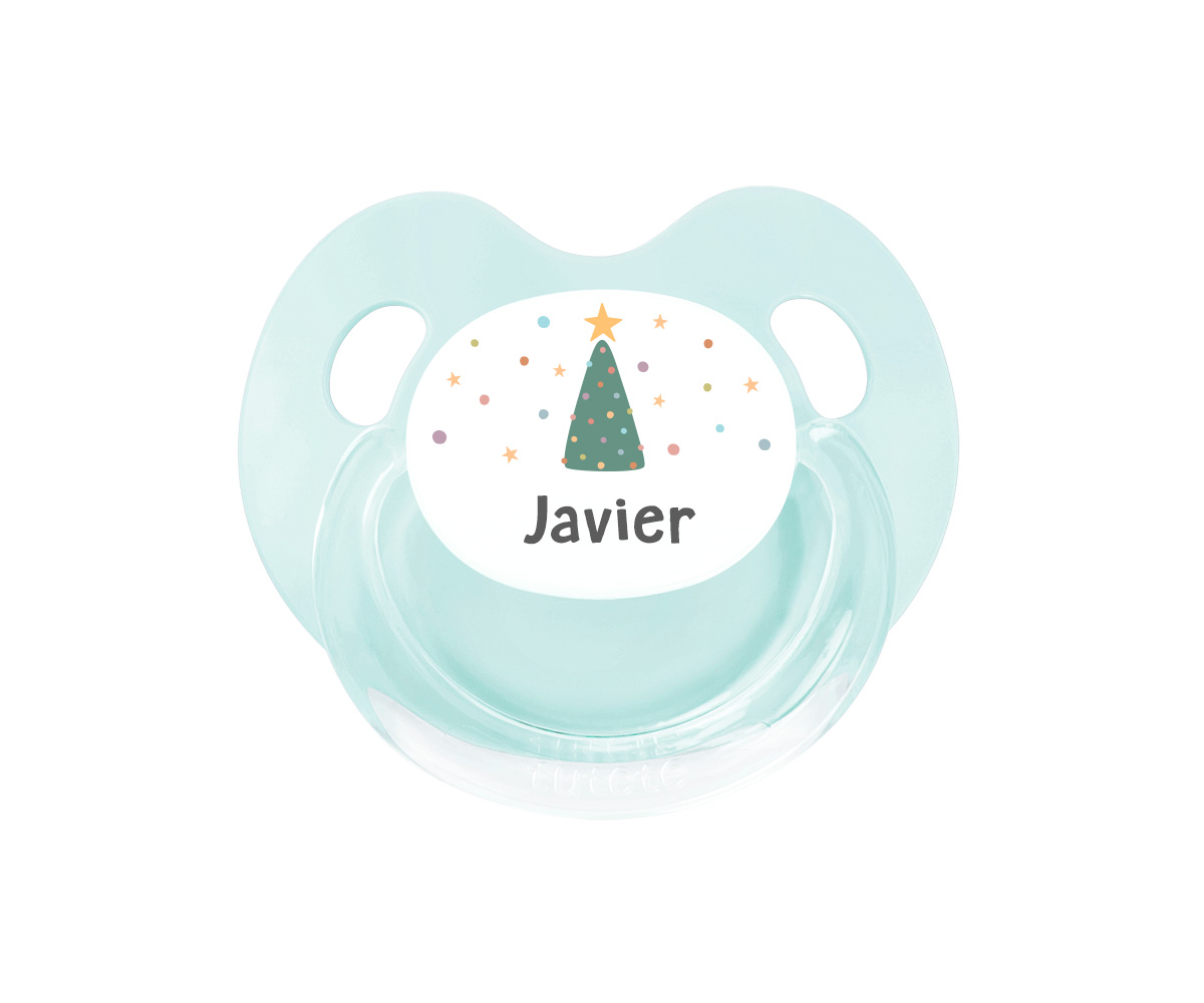 Succhietto Personalizzato Tutete Retro Albero Natale
