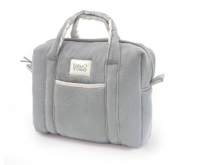Compact Organizer Bag Camila Grey Powder
