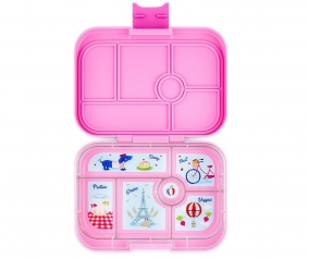 Lancheira Yumbox Original Pink Fifi Paris Je T'aime