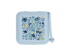 Pacifier Holder BIBS Liberty Chamomile Lawn Baby Blue