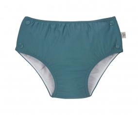 Blue Snap Button Swim Diaper