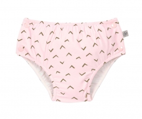Diaper Swimsuit Buttons Jags Light Pink