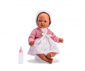 Doll Oli with Star Dress and Pink Jacket