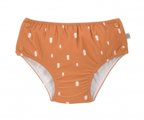 Paal Swim Diaper Buttons Bricks Caramel