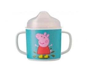 Portable No-Spill Cup with Handles Peppa Pig