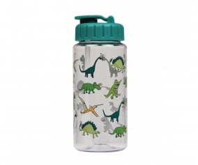 Bottle with Straw Dinosaurs 350 ml