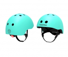 Capacete pequeno Yevolution verde