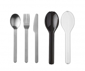 3 Talheres Personalizados com capa Nordic Black