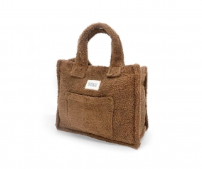 Tiny Terry Toffee Beach Bag