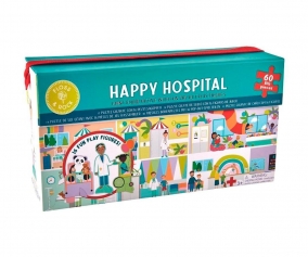 Puzzle Happy Hospital Pop-Up 60 pices