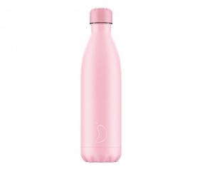 Garrafa de ao inoxidvel pastel Rosa Total 750 ml