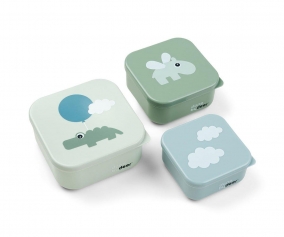 3 lancheiras verdes Happy Clouds