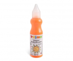 Fluorescent Orange Tempera Bottle 50ml