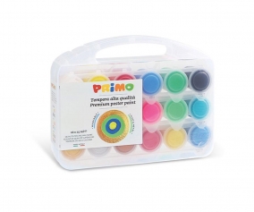 Set of 18 Tempera Paints