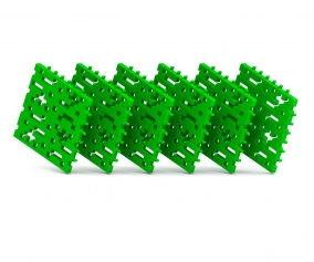Piattaforma Base Basic 6 pezzi Verde