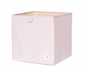 Cesta Giocattoli Pieghevole Riciclata Grigio Chiaro