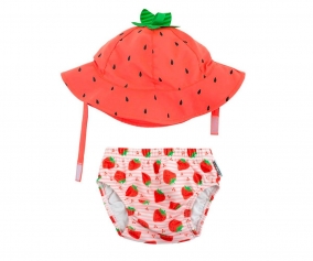 Costume + Cappellino Fragola