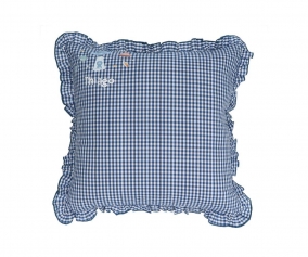Cushion with Vichy Ruffles The Martians Personalized