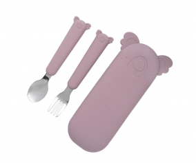 Koala Zoe Malva Cutlery Set