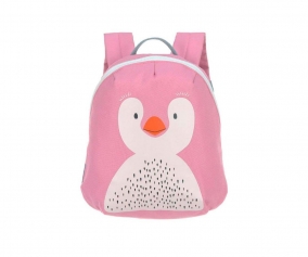 Mochila Infantil Mini Pingino Rose Personalizable