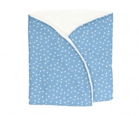 Couverture berceuse Mini Star Blue personnalisable