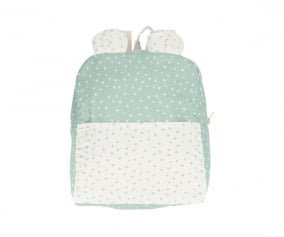 Mini Star Green Personalised Backpack