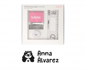 Timbro per tessuti Personalizzato Fantastic Girl + Nastro Capi Scuri