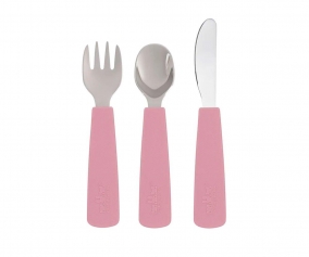 Conjunto 3 talheres Feedie Dusty Rose