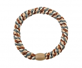 Hair Tie Kknekki Mix Copper Grey Glitter