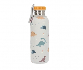 Garrafa de ao personalizvel com forro Dinos World  750 ml
