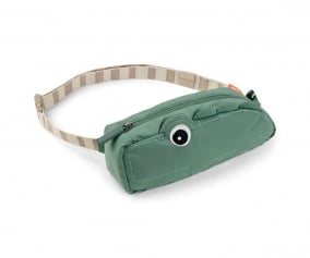 Crossbody Quilted Croco Green Personalised Bag