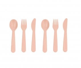 6 Cutlery Set Tutete Light Pink