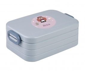 Caja Almuerzo Midi Nordic Blue Personalizada Fantastic Girl