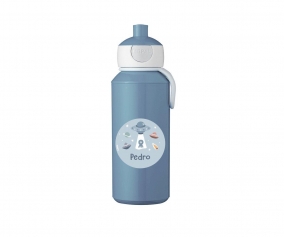 Botella Campus Pop-Up Personalizada Blue 400ml The Martians