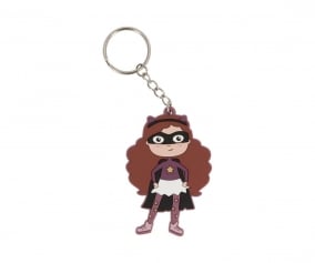 Pack of 3 Fantastic Girl Silicone Keychains