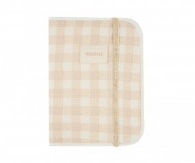 Porta documentos Personalizvel Poema Honey Comb Ivory Checks