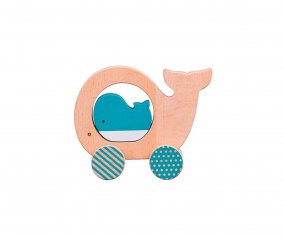 Trainabile Balena Mamma e Baby