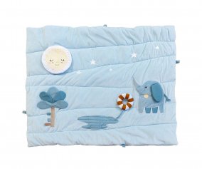 Blue Elephant Monnka Play Mat