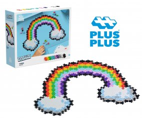 Puzzle by Number Rainbow