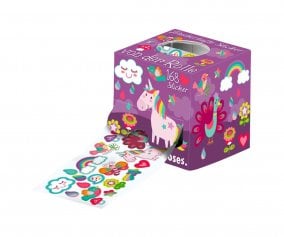 Rotolo di Sticker Unicorni