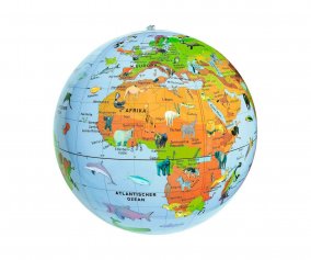 Palla Gonfiabile Mappamondo