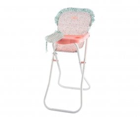 Doll's High Chair with Tray and Bib Cloe