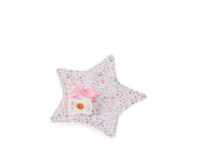 Dou Dou Star with Pacifier Clip Cloe
