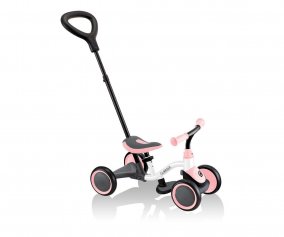 Bicicleta de aprendizagem 3 em 1 Rosa pastel