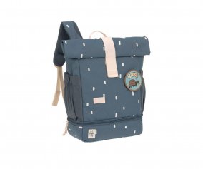 Rolltop Mini Backpack Happy Blue