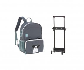 Backpack with Personalised Racoon Trolley