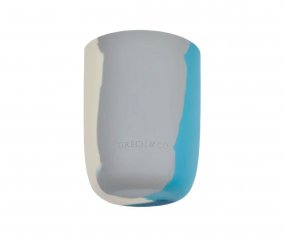 2 Silicone Cups Color Splash Desert Teal Ombre