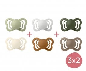 Pack Promotionnel 3x2 Sucettes BIBS Couture