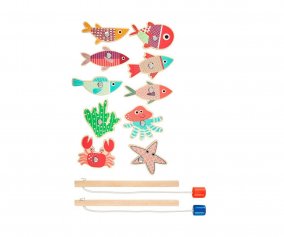 Gioco Pesca Magnetico in Legno